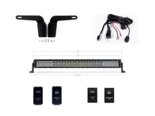 Load image into Gallery viewer, 2003-2009 TOYOTA 4RUNNER 32" LOWER BUMPER HIDDEN LED LIGHT BAR BRACKETS KIT