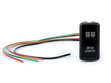 Load image into Gallery viewer, Toyota OEM "DITCH LIGHTS" Switch - Cali Raised LED