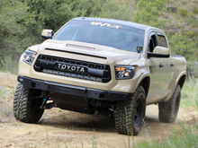 Load image into Gallery viewer, 2014-2020 Toyota Tundra 42" Curved LED Light Bar Hidden Grille Combo - Cali Raised LED