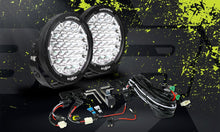 Load image into Gallery viewer, NEW HARD KORR BZR-X SERIES 9″ LED DRIVING LIGHTS (PAIR W/HARNESS)