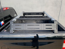 Load image into Gallery viewer, Close-up drivers side view of Overland bed rack - Cali Raised LED
