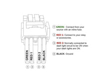 Load image into Gallery viewer, Wiring Diagram - Toyota OEM style reverse lights switch - Cali Raised LED
